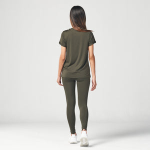 Essential Relaxed Fit Tee - Khaki