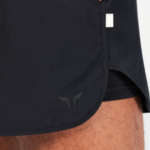 Golden Era Young Retro 2-in-1 Shorts - Black