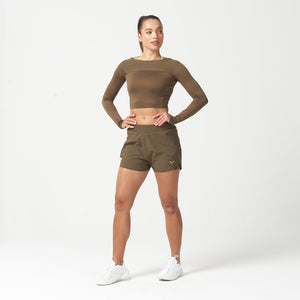 LAB360° Never Stop 2-In-1 Shorts - Dark Olive