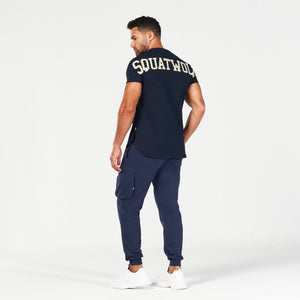 Golden Era Fresh Legacy Muscle Tee - Navy