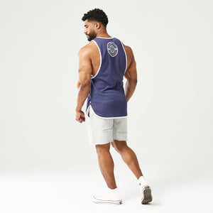 Golden Era Waffle Tank - Patriot Blue