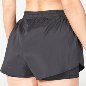 Glaze 2-in-1 Shorts - Black