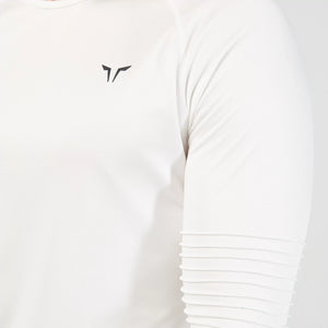 Essential Agility Long Sleeves Tee - Pearl White