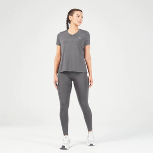 Essential V-Neck Tee - Asphalt