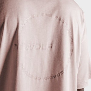 Luxe Oversize Tee - Salmon