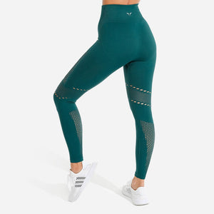 Meta Seamless Leggings - Teal