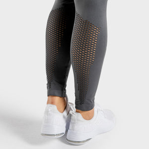 Meta Seamless Leggings - Charcoal