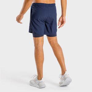 Primal 2-in-1 Shorts - Navy