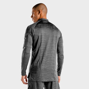 Wolf Running Top - Charcoal