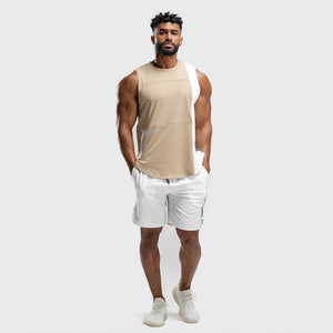 HYPE Tank -Beige with White Panel