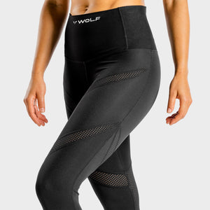 Wolf Leggings - Onyx