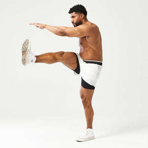 Golden Era 2-in-1 Shorts - Star White