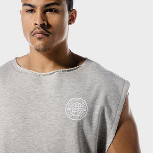 Golden Era Sweat Tank - Light Grey Marl