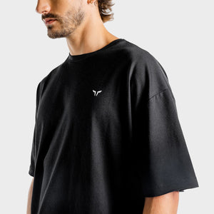 Luxe Oversize Tee - Onyx