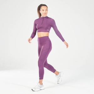 Serpent 7/8 Leggings - Shadow Purple