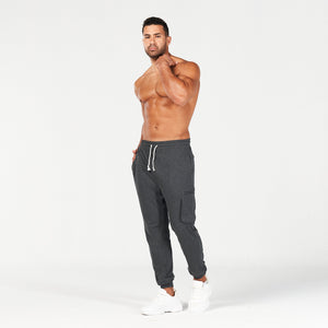 Golden Era New School Joggers - Black Marl