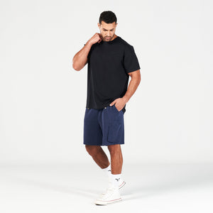 Golden Era Legacy Oversized Tee - Black