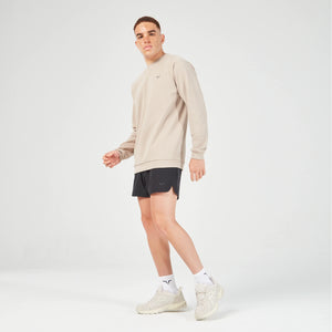 Essential Crew Neck Sweatshirt - Cobblestone