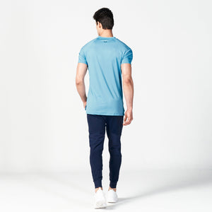 Core V-neck AeroTech Tee - Delph Blue