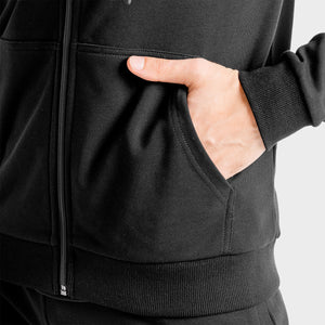 Core Zip Up - Onyx