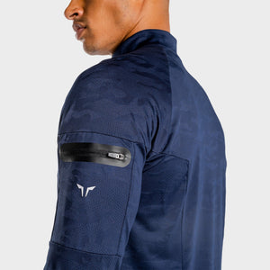 Wolf Running Top - Navy
