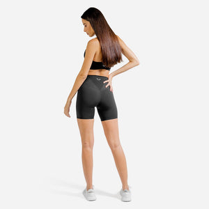 Limitless Plush Cycling Shorts - Black