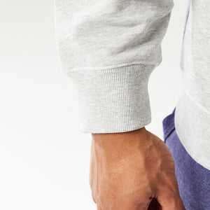 Golden Era Crew Sweatshirt - Grey Marl