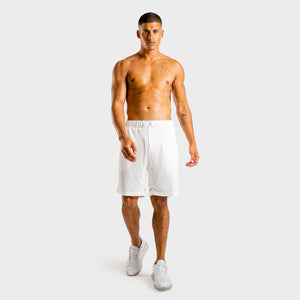 Flux Basketball Shorts - White