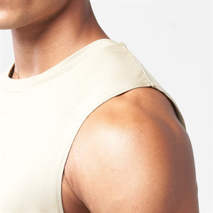 Essential Gym Tank- Sand