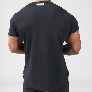 Golden Era Retro Muscle Tee - Black