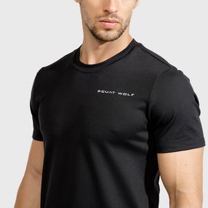 Razor Back Tee - Jet Black