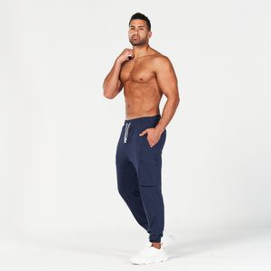 Golden Era New School Joggers - Navy Marl