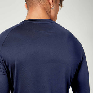 Essential Ultralight Full Sleeves Tee - Navy