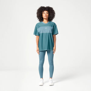 Mesh Reversible Tee - Hydro