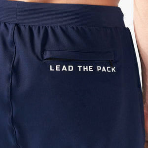 Statement Ribbed Joggers Reimagined - Navy