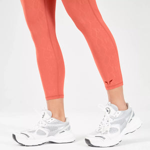 Serpent 7/8 Leggings - Mineral Red