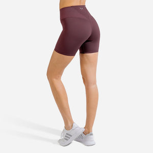 Limitless Plush Cycling Shorts - Mulberry