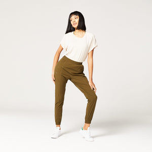 Code Versatile Track Joggers - Khaki