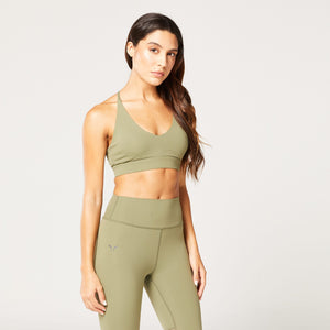 Code Live-in Bra - Deep Lichen Green