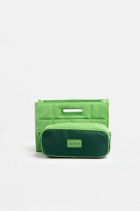 The QUILTED BAG SMALL Pistachio