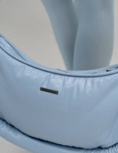 Blue hoop bag