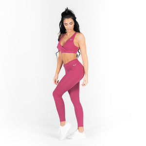 Athena Leggings - Deep Fuchsia