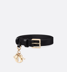 Miss Dior Belt • Black Smooth Calfskin, 20 MM