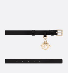 Miss Dior Belt • Black Smooth Calfskin, 20 MM