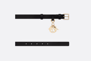 Miss Dior Belt • Black Smooth Calfskin, 20 MM