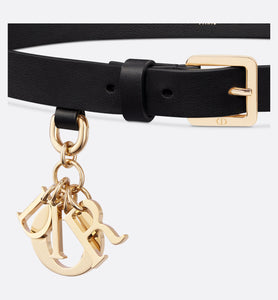 Miss Dior Belt • Black Smooth Calfskin, 20 MM