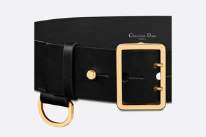 Dior Punk Belt • Black Matte Calfskin, 55 MM