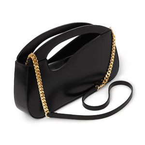Signature Large Curve With Chain and Leather Strap