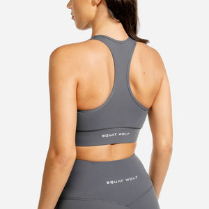 Hera Performance Bra - Charcoal