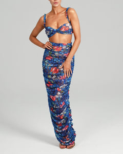 Florella Maxi Skirt in Corsage